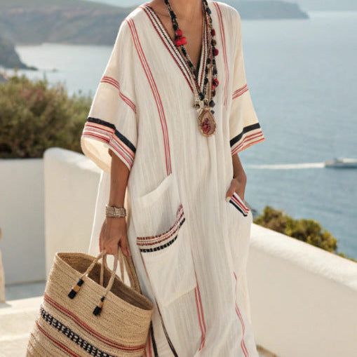 Camille™ | Mediterranean Spirit Caftan Dress