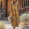 Evelyn™ | Vintage-Inspired Long Sleeve Casual Dress