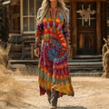 Evelyn™ | Vintage-Inspired Long Sleeve Casual Dress