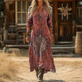 Evelyn™ | Vintage-Inspired Long Sleeve Casual Dress