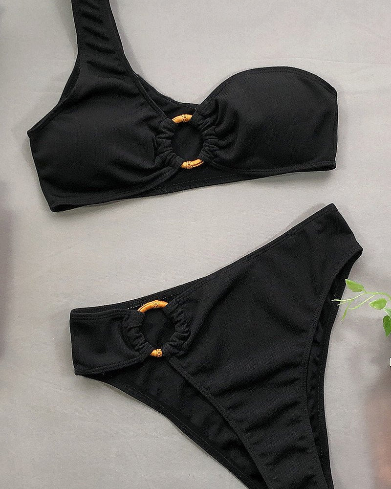 Alba™ | Graceful High-Waist Bikini
