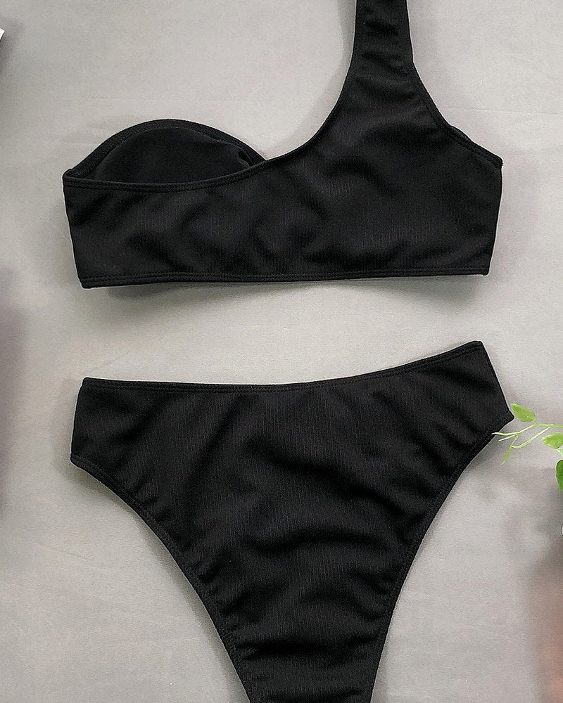 Alba™ | Graceful High-Waist Bikini