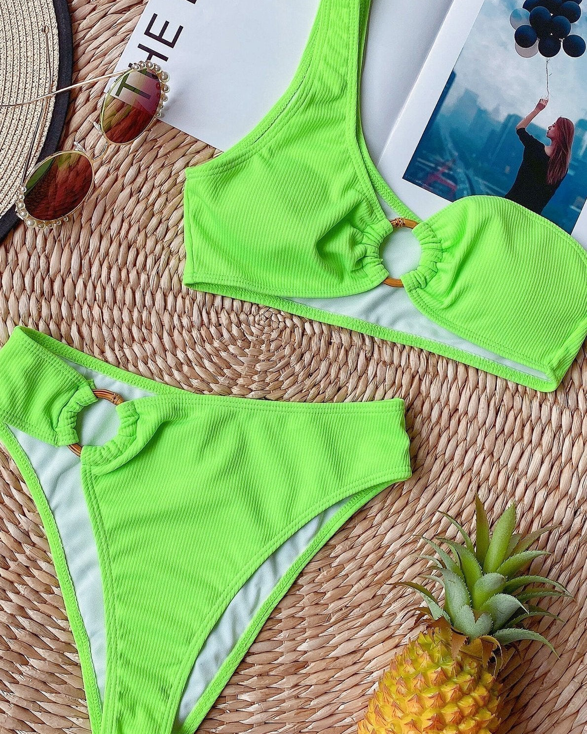 Alba™ | Graceful High-Waist Bikini