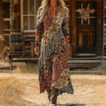 Evelyn™ | Vintage-Inspired Long Sleeve Casual Dress