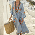 Perrine™ | Aegean Floral Caftan Dress