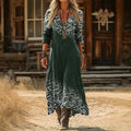Evelyn™ | Vintage-Inspired Long Sleeve Casual Dress
