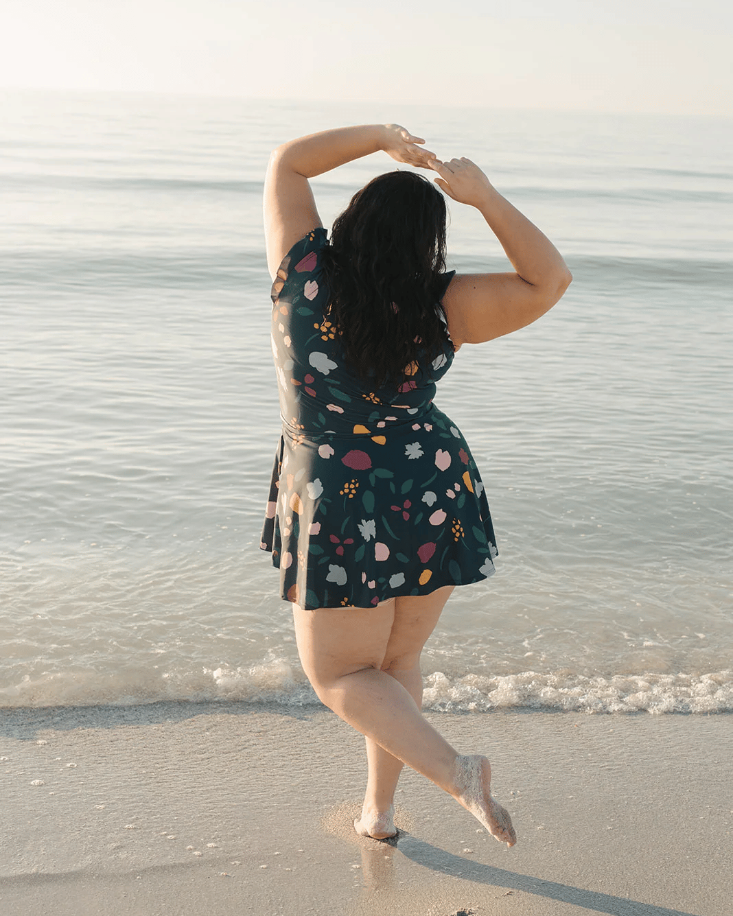 Luniva™ | Swimsuit with Ruffles & Gentle Figure Shaping