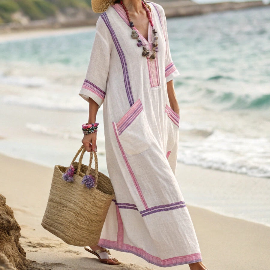 Victoire™ | Timeless Elegance Caftan Dress
