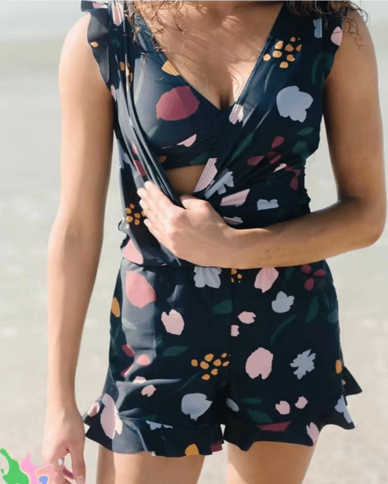 Luniva™ | Swimsuit with Ruffles & Gentle Figure Shaping