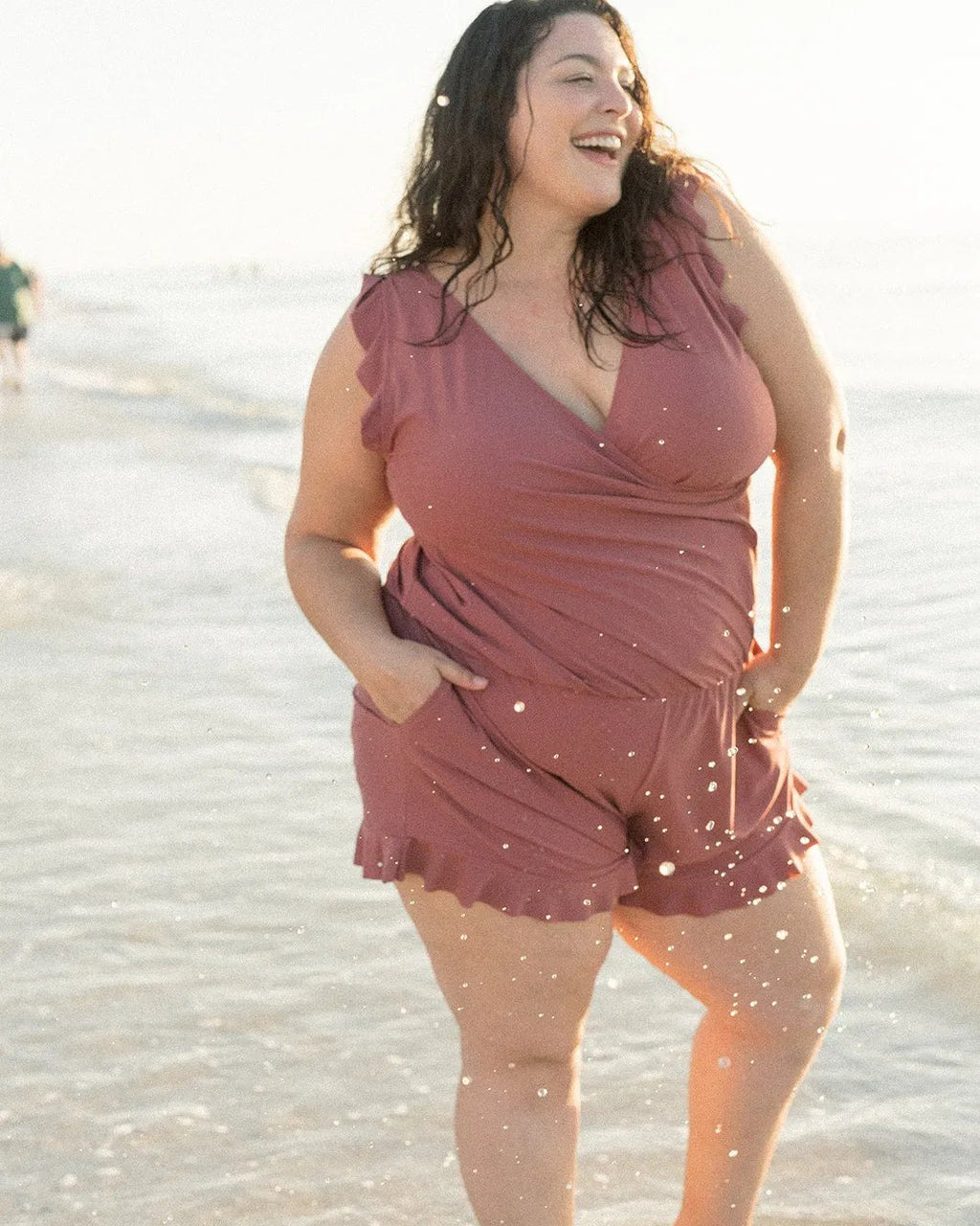 Luniva™ | Swimsuit with Ruffles & Gentle Figure Shaping