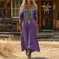 Evelyn™ | Vintage-Inspired Long Sleeve Casual Dress