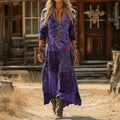 Evelyn™ | Vintage-Inspired Long Sleeve Casual Dress