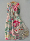 Madeleine™ | Elegant Pastel Floral Dress