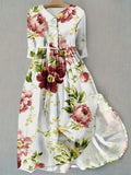 Margot™ | Elegant Statement Floral Dress