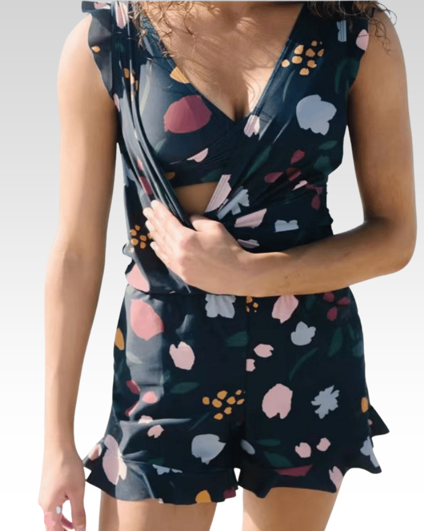 Luniva™ | Swimsuit with Ruffles & Gentle Figure Shaping