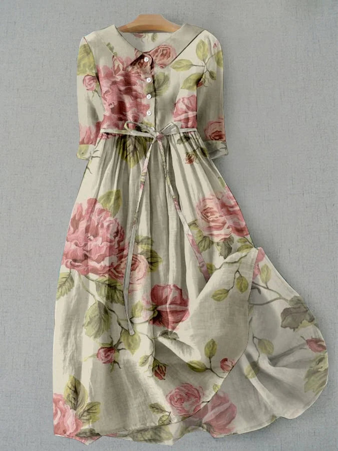 Helena™ | Vintage Rose Dress