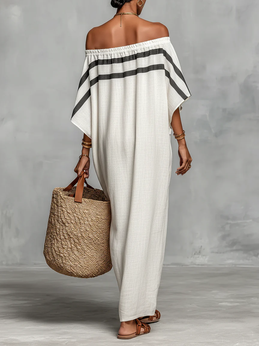 Aveline™ | Off-Shoulder Maxi Dress