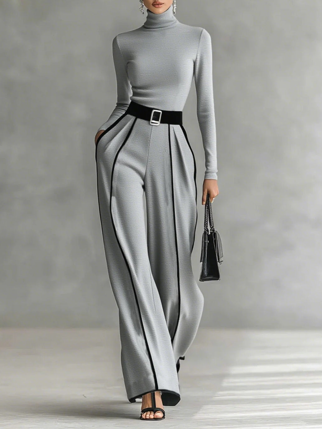 Vera™ | Elegant Set with Contrast Detail