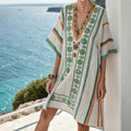 Flavia™ | Green and Saffron Tunic
