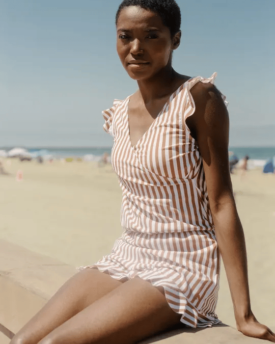 Luniva™ | Swimsuit with Ruffles & Gentle Figure Shaping