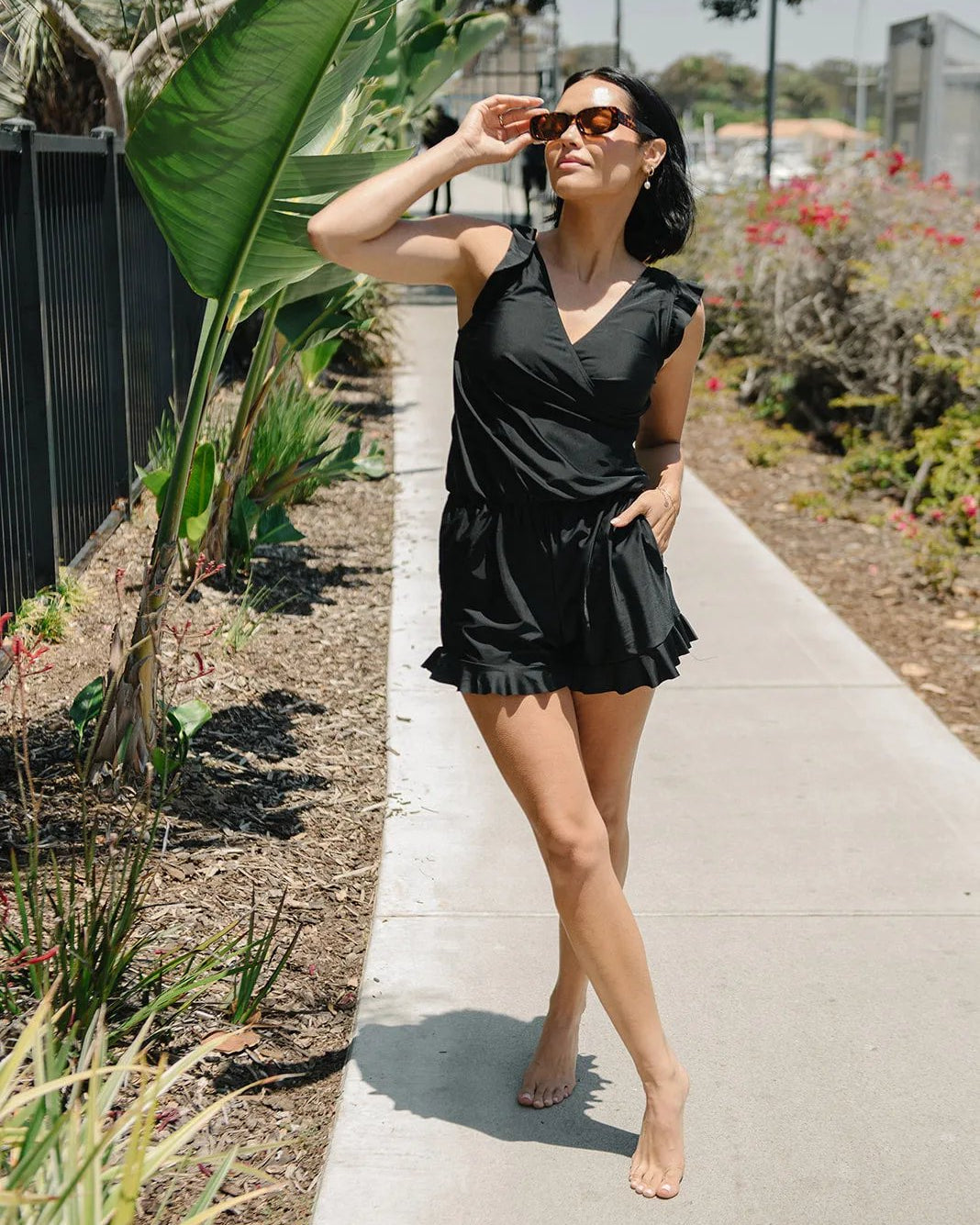 Luniva™ | Swimsuit with Ruffles & Gentle Figure Shaping