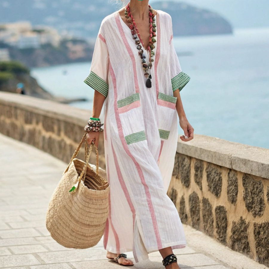 Charlotte™ | Sea Garden Caftan Dress