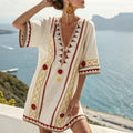 Nefertiti™ | Gold and Garnet Tunic
