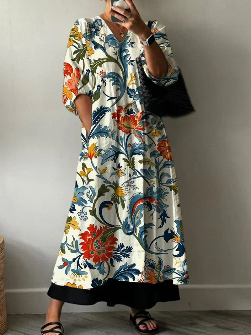 Tiana™ | Elegant Printed Dress
