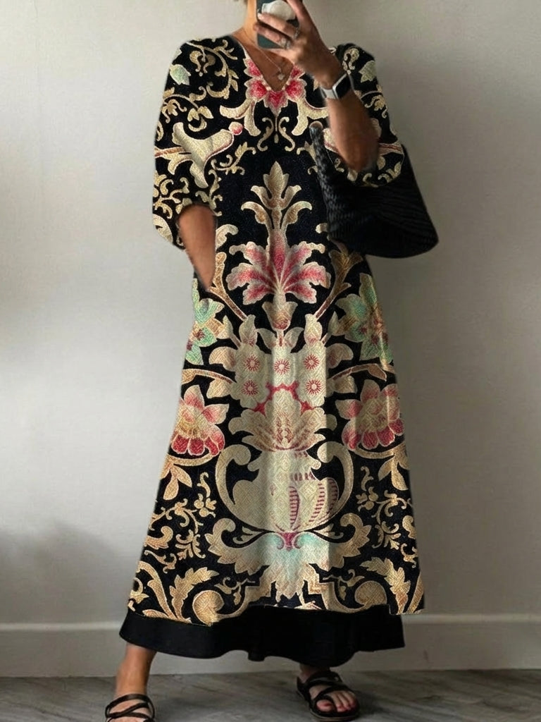 Evi™ | Elegant Printed Dress