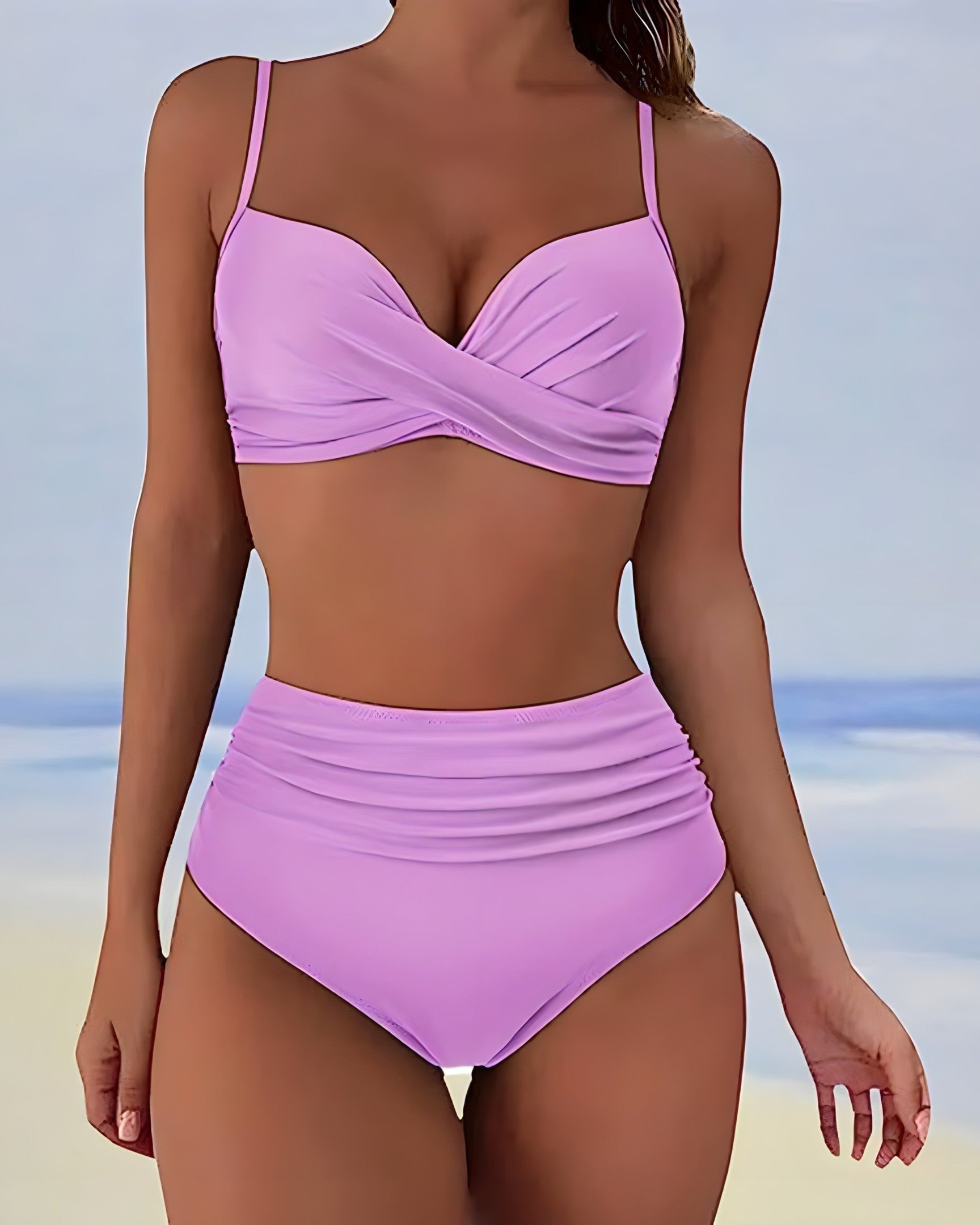 Ayako™ | Graceful Twist Bikini Set