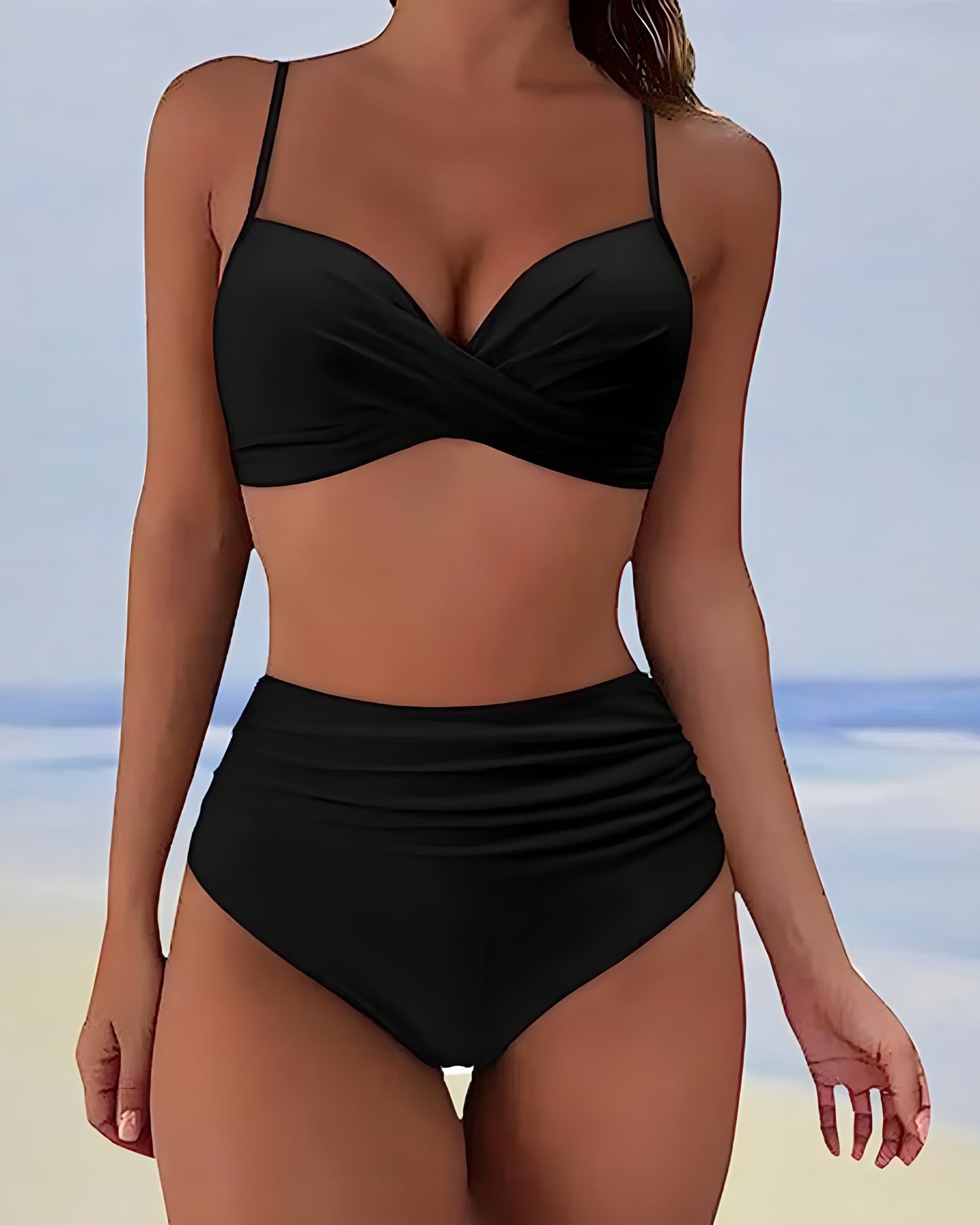 Ayako™ | Graceful Twist Bikini Set